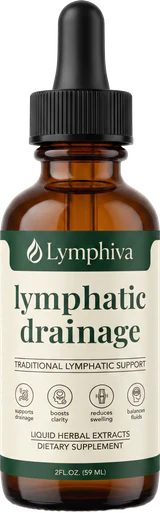 Lymphiva amber glass dropper bottle